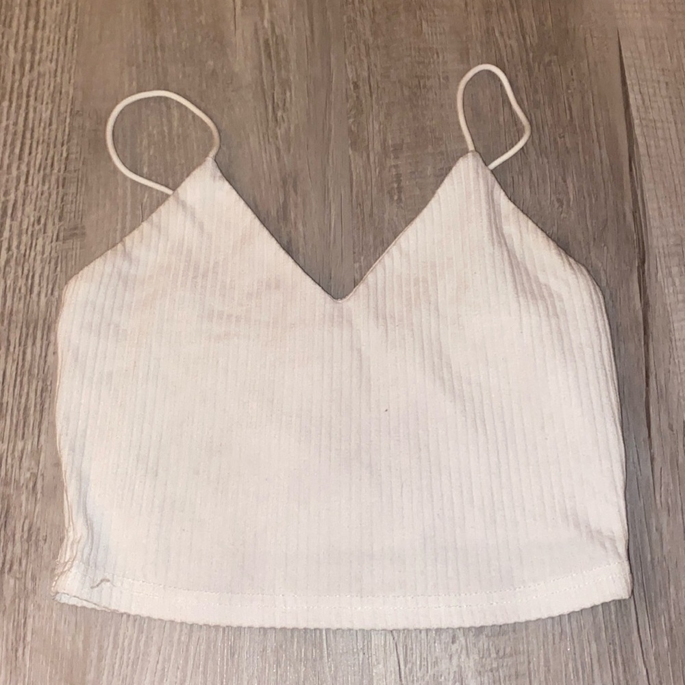WHITE TANK TOP